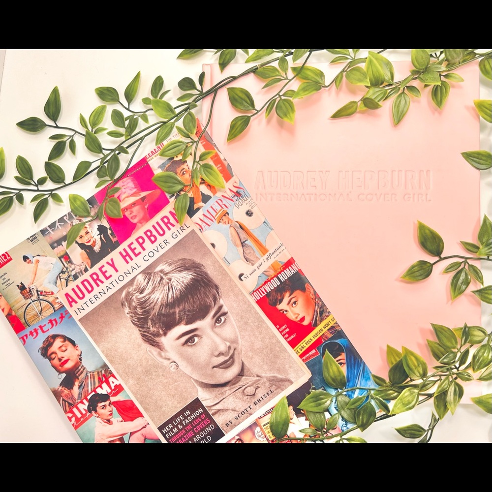 Audrey Hepburn International Cover Girl Coffee Table Book